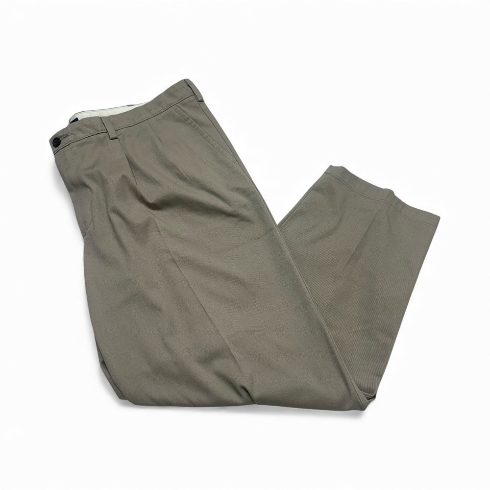 Dockers Easy Khaki Classic Fit Pleated Pants 42x30 NWT Stretch Comfort Tan NWT‎